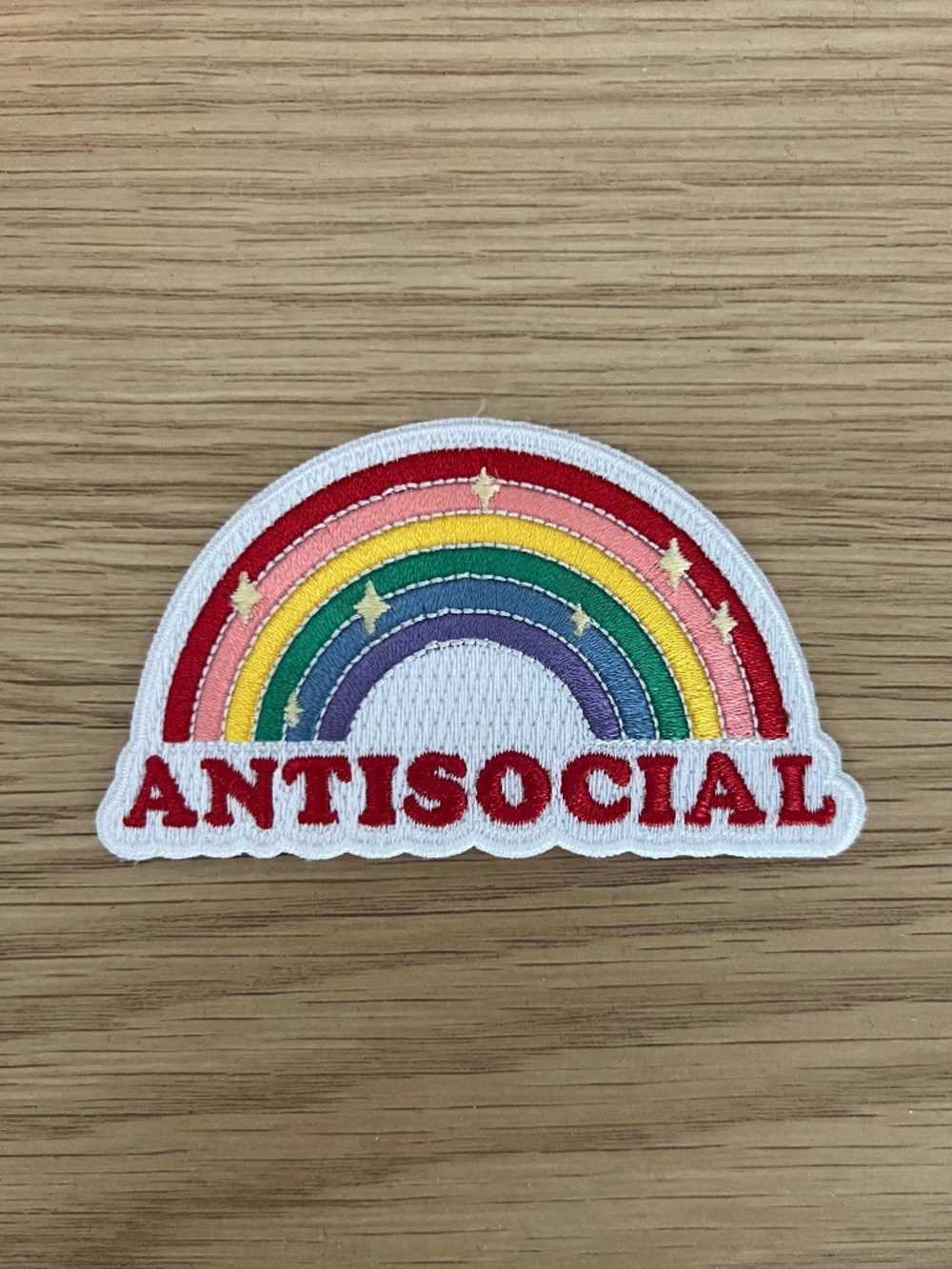 Anti social club patch